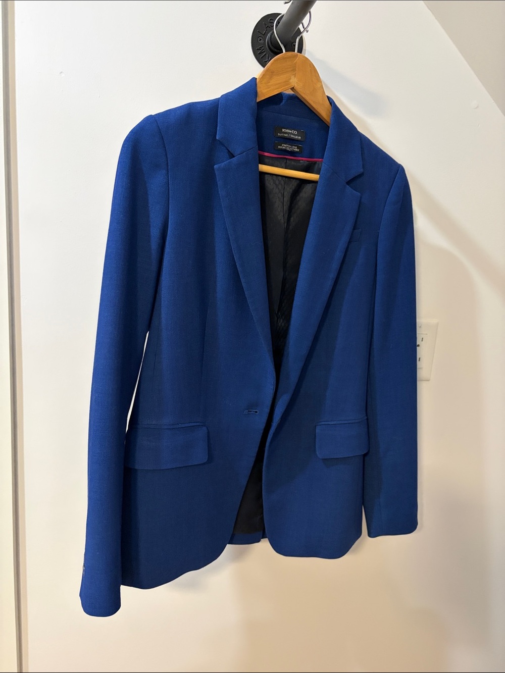 RW&CO. Royal Blue Single-Button Blazer